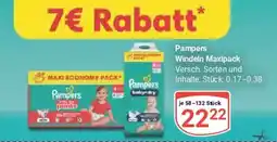 Globus Pampers Windeln Maxipack Angebot