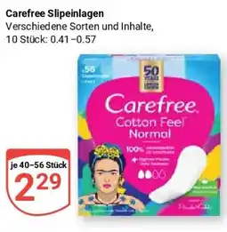 Globus Carefree Slipseinlagen Angebot