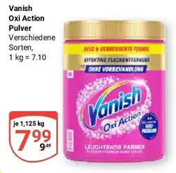 Globus Vanish Oxi Action Pulver Angebot