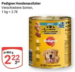 Globus Pedigree Hundennassfutter Angebot