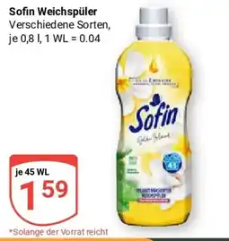Globus Sofin Weichspüler Angebot