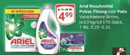 Globus Ariel Waschmittel Angebot