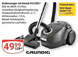 Globus GRUNDIG Bodensauger mit Beutel VCC3851 Angebot