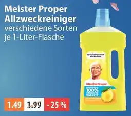 V Markt Meister Proper Allzweckreiniger Angebot