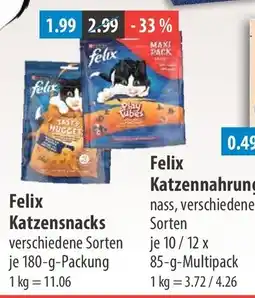 V Markt Felix Katzensnacks Angebot
