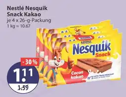 V Markt Nestlé Nesquik Snack Kakao Angebot