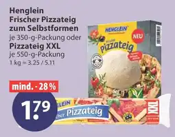 V Markt Henglein Frischer Pizzateig Angebot