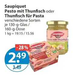 V Markt Saupiquet Pesto mit Thunfisch Angebot