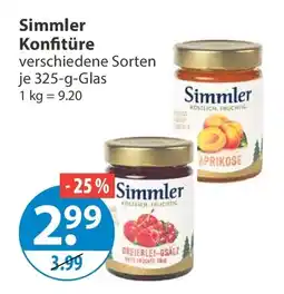 V Markt Simmler Konfitüre Angebot