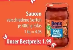 V Markt Ben's Original Süss-Sauer Angebot