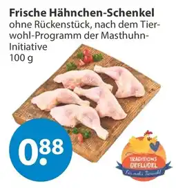 V Markt Frische Hähnchen-Schenkel ohne Rückenstück nach dem Tierwohl-Programm der Masthuhn-Initiative Angebot