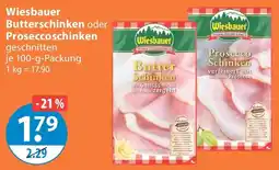 V Markt Wiesbauer Butterschinken Angebot