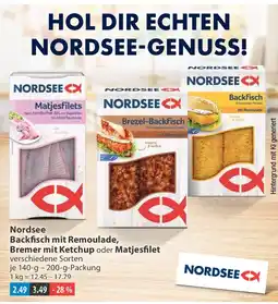 V Markt Nordsee Backfisch mit Remoulade Angebot