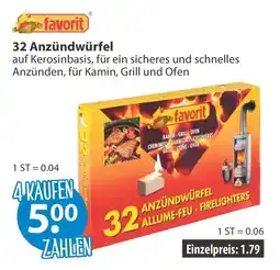 V Markt favorit Anzündwürfel Angebot