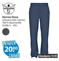 V Markt CHIEMSEE Herren Hose Angebot