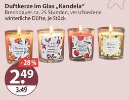 V Markt Duftkerze im Glas „Kandela“ Angebot