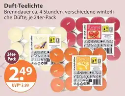 V Markt Duft-Teelichte flower Angebot
