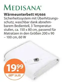 V Markt Wärmeunterbett HU666 Angebot