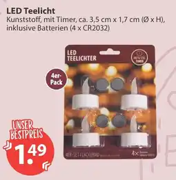 V Markt LED Teelicht Angebot