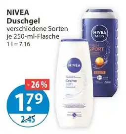 V Markt NIVEA Duschgel Angebot