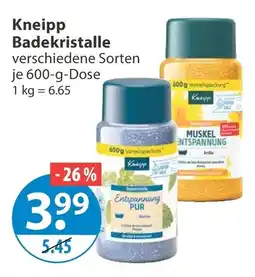 V Markt Kneipp Badekristalle Angebot