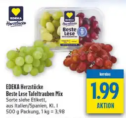 diska EDEKA Herzstücke Beste Lese Tafeltrauben Mix Angebot