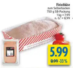 diska Fleischkäse zum Selberbacken Angebot