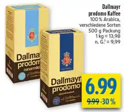 diska Dallmayr prodomo Kaffee Angebot