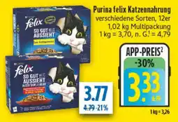diska Purina felix Katzenfutter Angebot