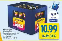 diska Paulaner Spezi Angebot