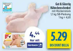 diska Hähnchenschenkel mit Rückenstück Angebot