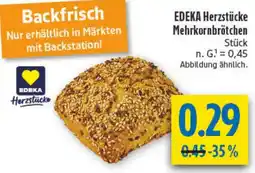diska EDEKA Herzstücke Mehrkornbrötchen Angebot