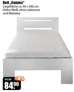 V Baumarkt Bett „Cannes“ Angebot