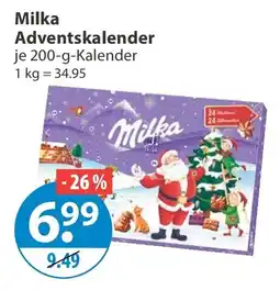 V Markt Milka Adventskalender Angebot