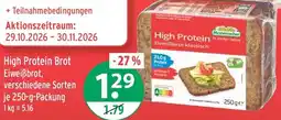V Markt High Protein Brot Angebot