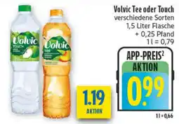 diska Volvic Tee oder Touch Angebot