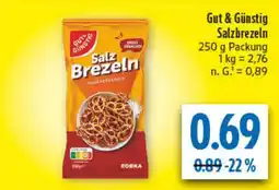 diska Gut & Günstig Salzbrezeln Angebot