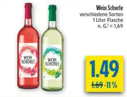 diska Wein Schorle Angebot