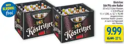 diska Köstritzer Edel Pils oder Radler Angebot