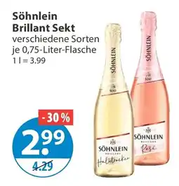 V Markt Sohnlein Brillant Sekt Angebot