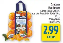 diska SanLucar Mandarinen Angebot