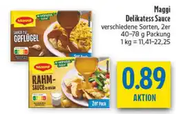 diska Maggi Delikatess Sauce Angebot