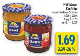 diska Mühlhäuser Konfitüre Angebot