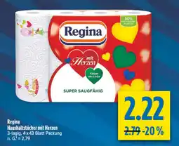 diska Regina Haushaltstücher mit Herzen Angebot