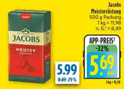 diska Jacobs Meister Röstung Angebot