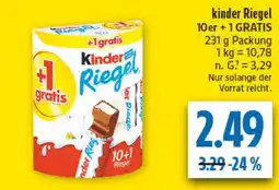 diska Kinder Riegel Angebot