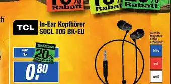 Expert Tcl In Ear Kopfhörer Angebot