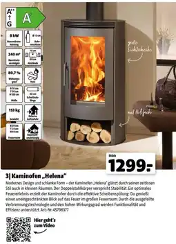 Leitermann Baumarkt Kaminofen „Helena“ Angebot