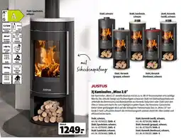 Leitermann Baumarkt JUSTUS Kaminofen „Mino 2.0“ Angebot