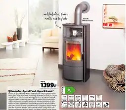 Leitermann Baumarkt Kaminofen „Opera B“ und „Opera B Grande“ Angebot
